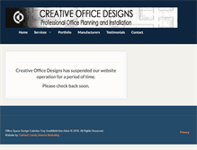 Tablet Screenshot of creativeofficedesigns.com